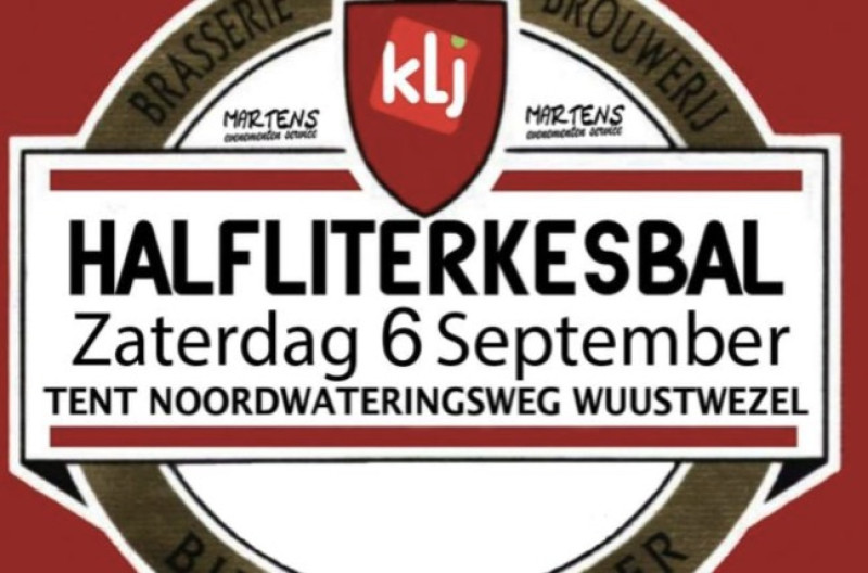 KLJ Wuustwezel nodigt uit: Halfliterkesbal 2025!