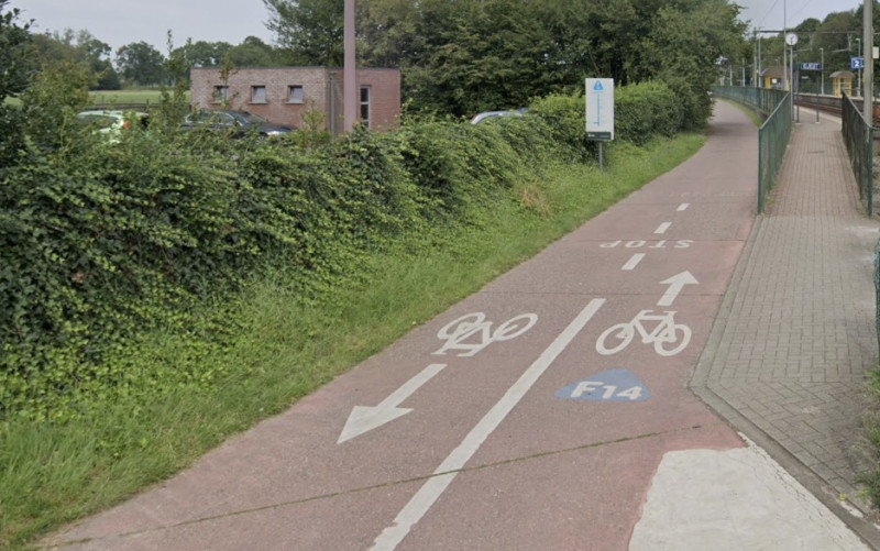 Fietsostrade Niel bijna weer open: reparatie zinkgat afgerond