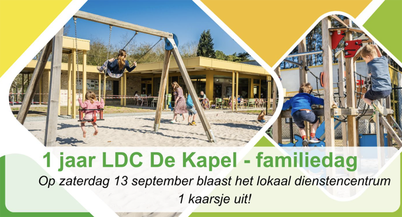 Lokaal dienstencentrum De Kapel viert eerste verjaardag met grootse familiedag