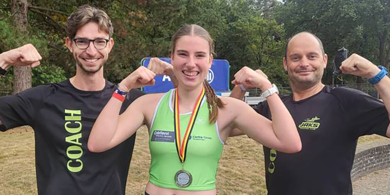 Succes voor JAKS-atleten op Belgisch Kampioenschap