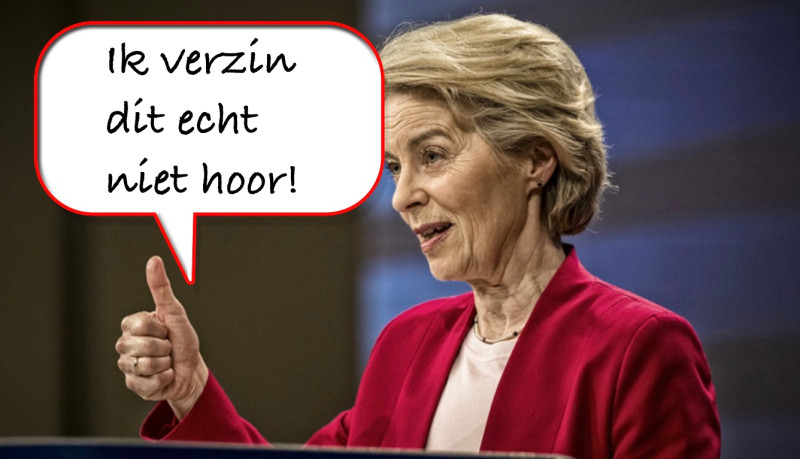 📸 Vliegtuigdrama van Von der Leyen: nepnieuws in de cockpit