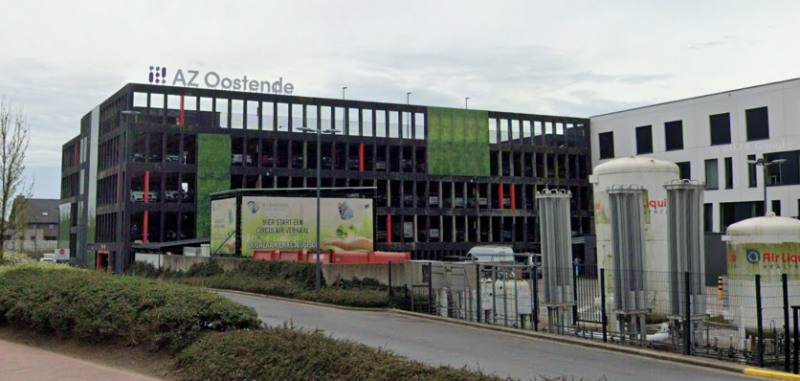Herstelwerkzaamheden zorgen voor hinder bij AZ Oostende