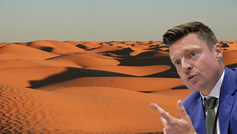 Burgemeester van Edegem trotseert extreme hitte voor Marathon des Sables