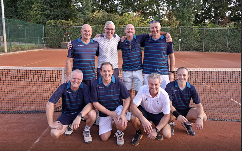 Triomf voor TC De Bergen: Vlaams kampioen heren 50