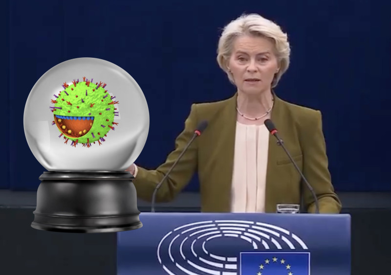 🎥 Ursula’s glazen bol: volgende pandemie en censuur à volonté komen eraan