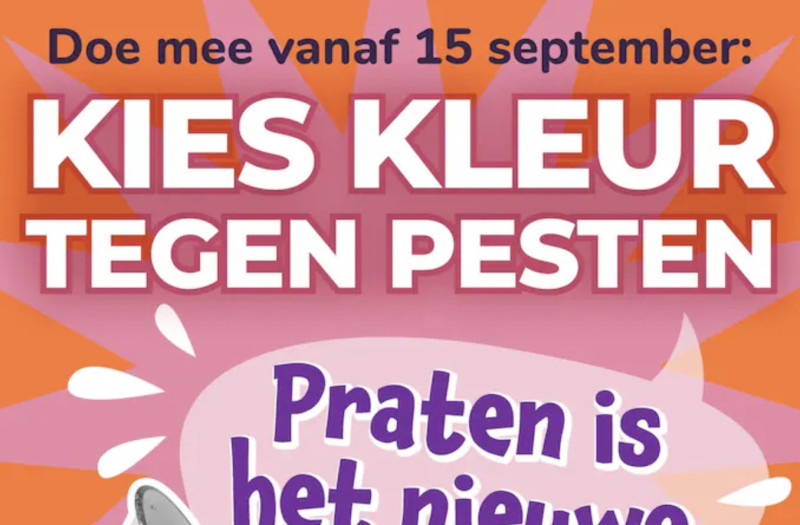 Vosselaar bindt strijd aan tegen pesten met kleurrijke campagne