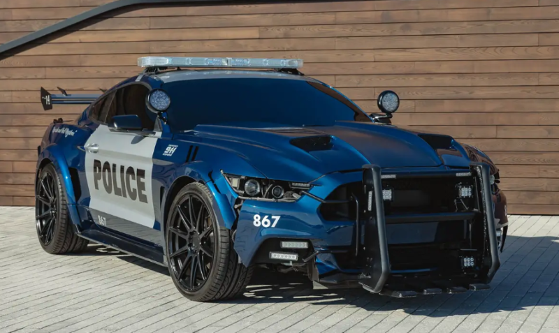 📸 Half miljoen voor een filmauto: Transformers-Mustang gaat onder de hamer