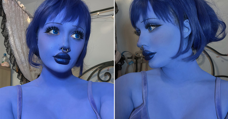 🎥 Van Smurf tot Mystique: waarom Twitter-babes zich blauw verven