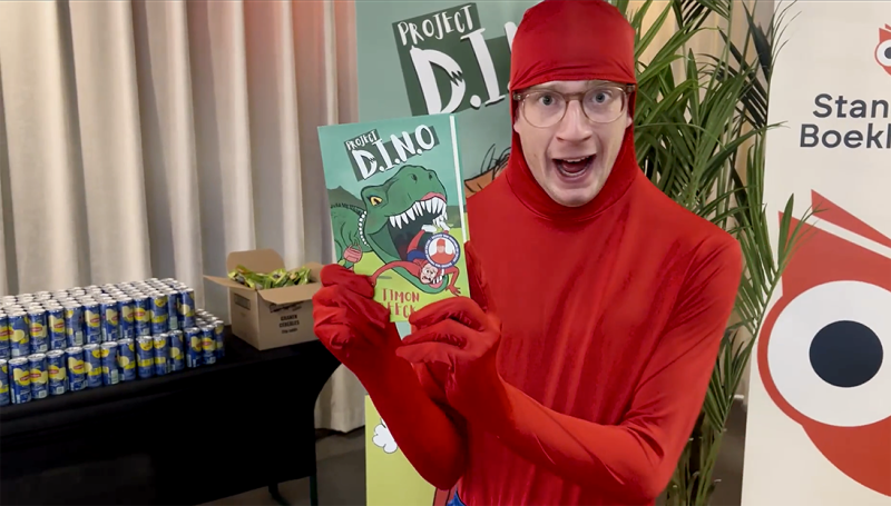 Timon Verbeeck verovert harten met nieuw kinderboek 'Project D.I.N.O.'