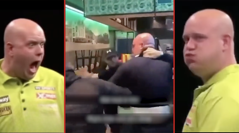 🎥  One hundred and eighty op zijn bakhuis: Michael van Gerwen op de vuist in kebabzaak