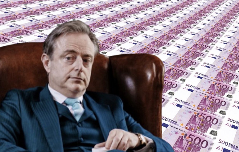 Hiermee kan De Wever nog met gemak 16,6 miljard ophalen