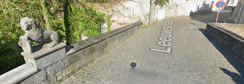 Kleurrijke restauratie: Leeuwbrug in Brugge in originele luister hersteld