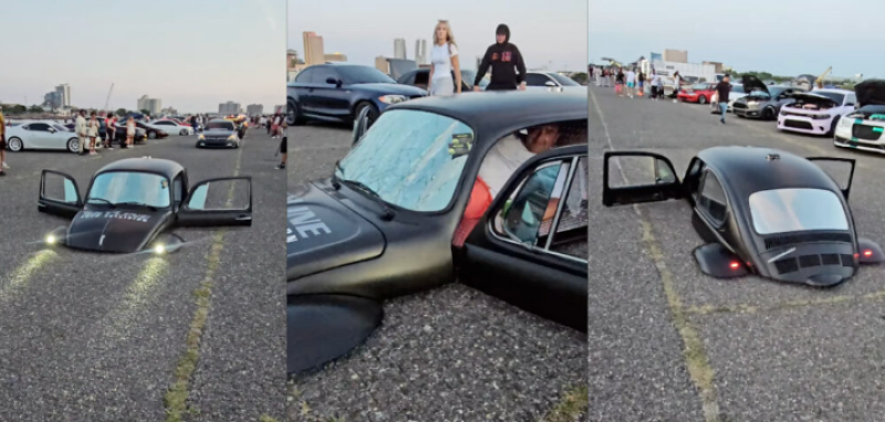 🎥 Maak kennis met de enige auto die sneller onder de slagboom dan erlangs gaat