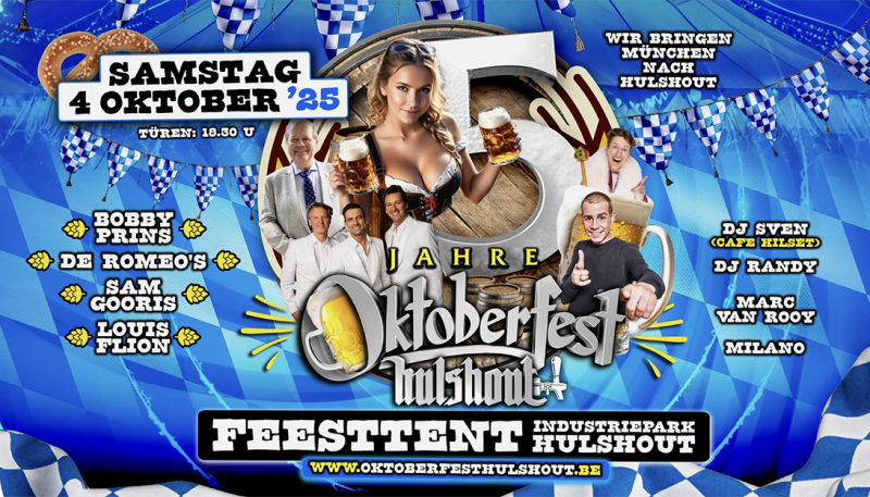 Hulshout viert jubileumeditie Oktoberfest met gratis bier en topspektakel