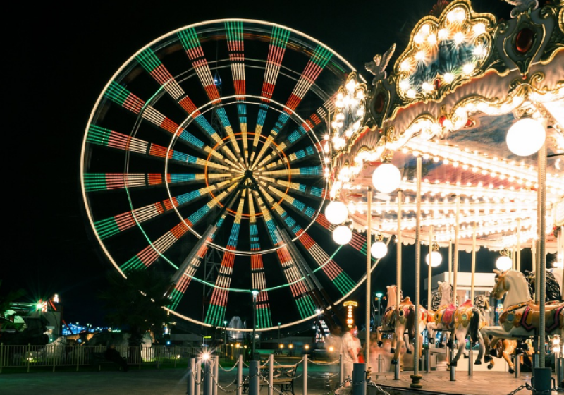 Feestelijkheden op de Baafmiskermis in Moerzeke