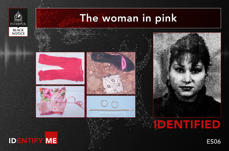 Cold case ES06 gekraakt:  'vrouw in roze' uit 2005 is Russische Liudmila Zavada