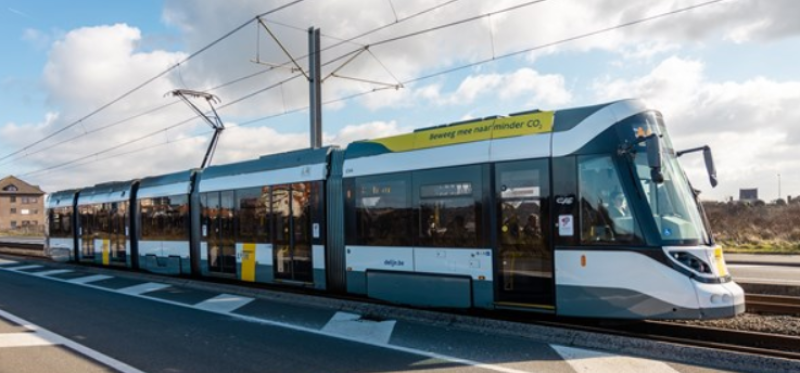 Werkzaamheden bij tram- en bushalte Blankenberge Station
