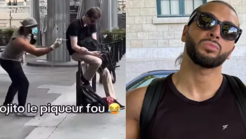 🎥 Franse grapjas die met spuitje zwaaide krijgt nu prik van de rechter