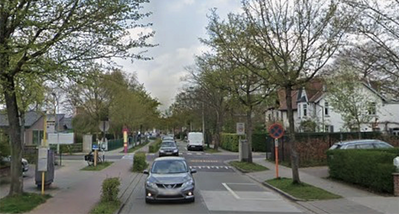 Tijdelijke verkeershinder in Kontichstraat, Edegem door werken aan nutsleidingen
