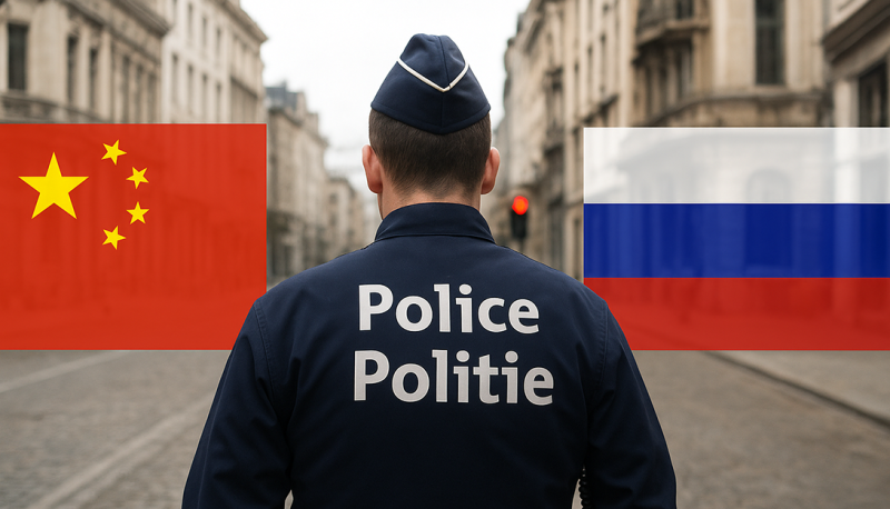Spion in uniform: Brusselse politieagent zou gevoelige info hebben doorgespeeld aan China en Rusland