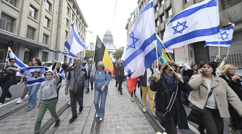 2.000 mensen hielden in Brussel mars tegen antisemitisme