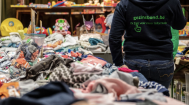 Gezinsbond organiseert tweedehandsbeurs voor jonge gezinnen in Sint-Amands