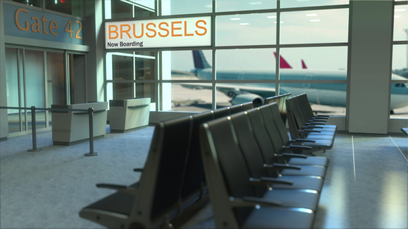 Grote verstoring op Brussels Airport door nationale staking