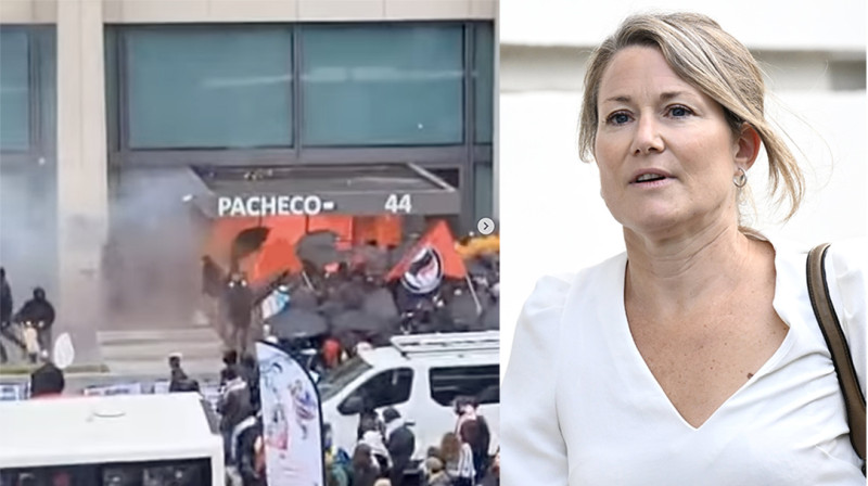 🎥  Vernielzucht overschaduwt protest: Van Bossuyt woedend, vakbondstop verveeld