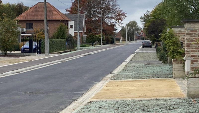 Renovatie Weynesbaan in Rijmenam eerder voltooid dan verwacht