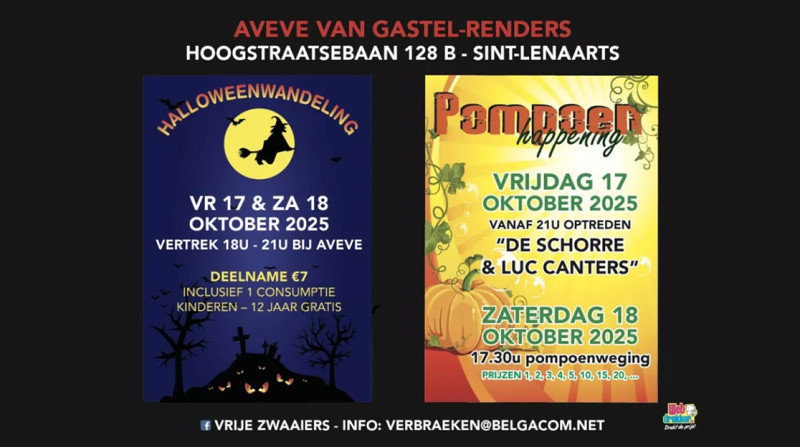 Griezelig genieten in Sint-Lenaarts: Halloweenwandeling trekt duizenden bezoekers