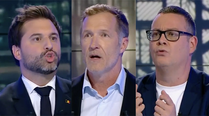 🎥  Ondertussen in de Walen: partijvoorzitters schelden mekaar uit in debat op de RTBF