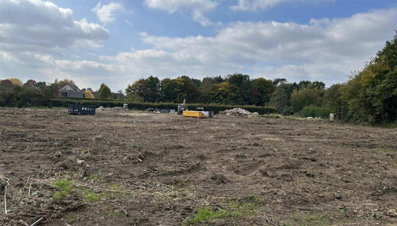 Hove vraagt opheldering over gekapte bomen bij project Veldkant IV