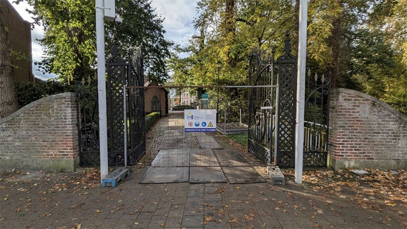 Ingang gemeentepark Lint tijdelijk gesloten door renovatie