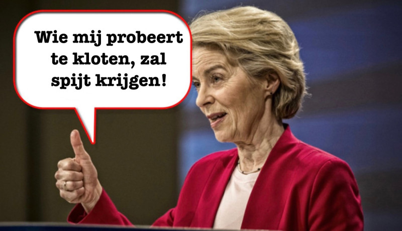 Pfizergate ontploft opnieuw: bankrekeningen geblokkeerd van man die Ursula von der Leyen aanklaagde