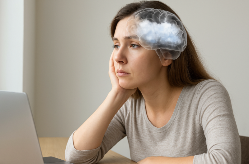 📸 Brain fog: Waarom je hersenen tegenwoordig op vliegtuigstand staan