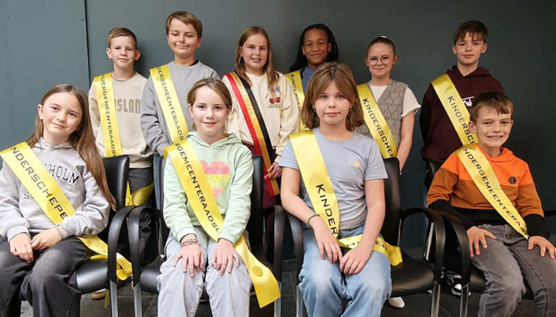 Hulshout verwelkomt nieuwe kindergemeenteraad