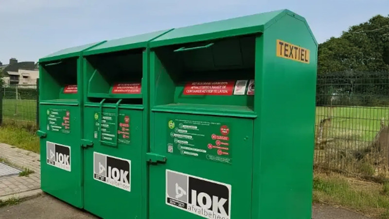Kasterlee ruimt textielcontainers op tegen sluikstorten
