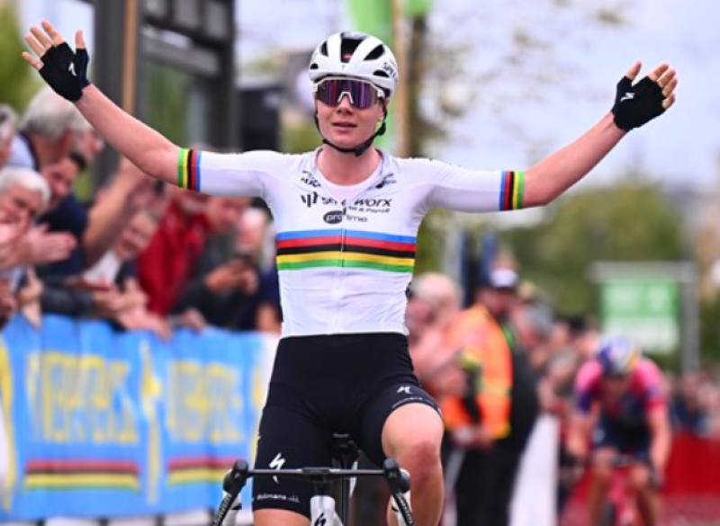 Lotte Kopecky maakt comeback tijdens Gentse Zesdaagse na blessure