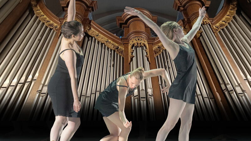 Balletstudenten vertolken orgelmuziek in Organique voorstelling Ekeren