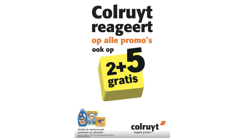 Colruyt countert Albert Heijn en lanceert een zelfde stunt