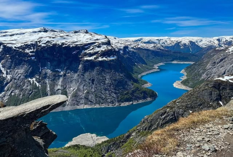 📸 P reist de wereld rond: dé wereldberoemde hike in Noorwegen