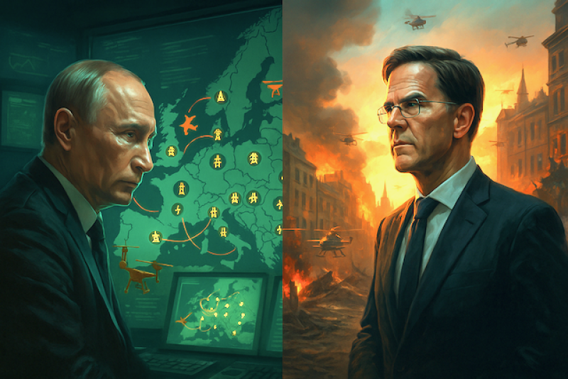 Hoe een Russische destabilisatiecampagne er zou kunnen uitzien, zonder de NAVO erin te betrekken