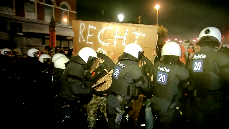 Vooruit veroordeelt inzet waterkanon in Antwerpen: “Dit was niet nodig en niet proportioneel”