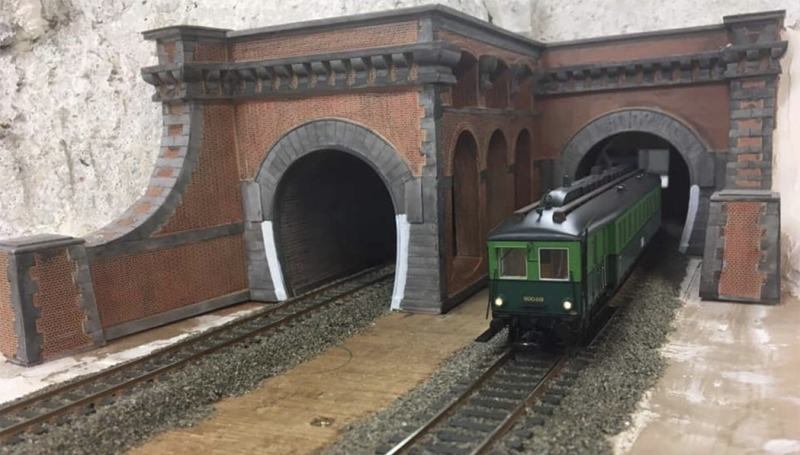 Unieke treinmodellen in Fort 2, Wommelgem