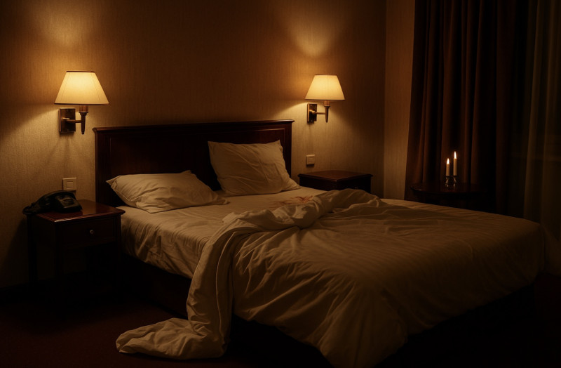 Hotelkamer 69: de nacht dat kamer 214 rood kleurde