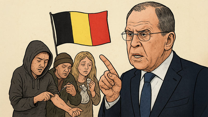 Lavrov schiet met scherp: Russische minister noemt België “narcostaat”