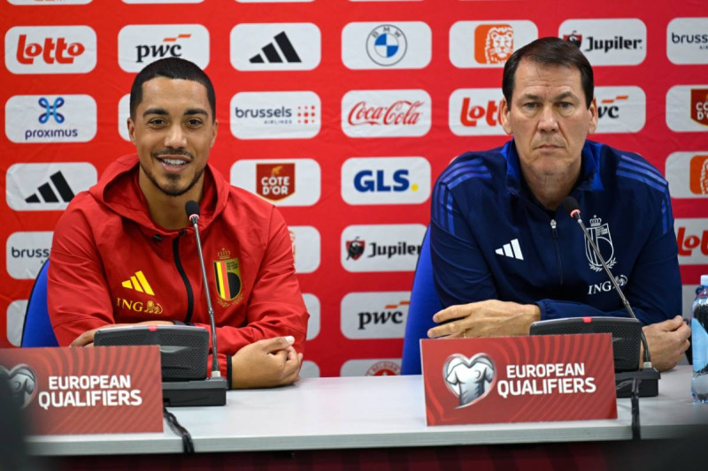 Youri Tielemans is aanvoerder, maar gaat hij morgen ook spelen? Rudi Garcia lijkt geen risico te willen nemen