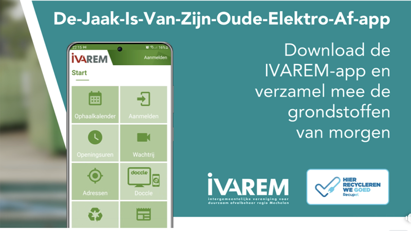Ivarem introduceert tweedelige ophaalkalender voor 2026