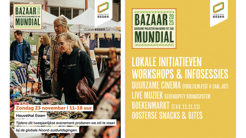 Bazaar Mundial in Essen: Een dag vol engagement voor wereldvrede en klimaat