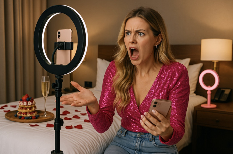 Hotelkamer 69: “Ik ben influencer, dus dit is gratis… toch?”